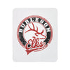 Burleson Elks Vintage Mascots Sherpa Blanket