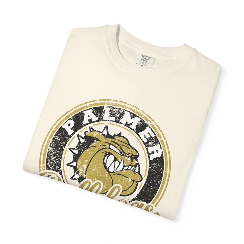 Palmer Bulldogs Vintage Mascot Comfort Colors T-Shirt