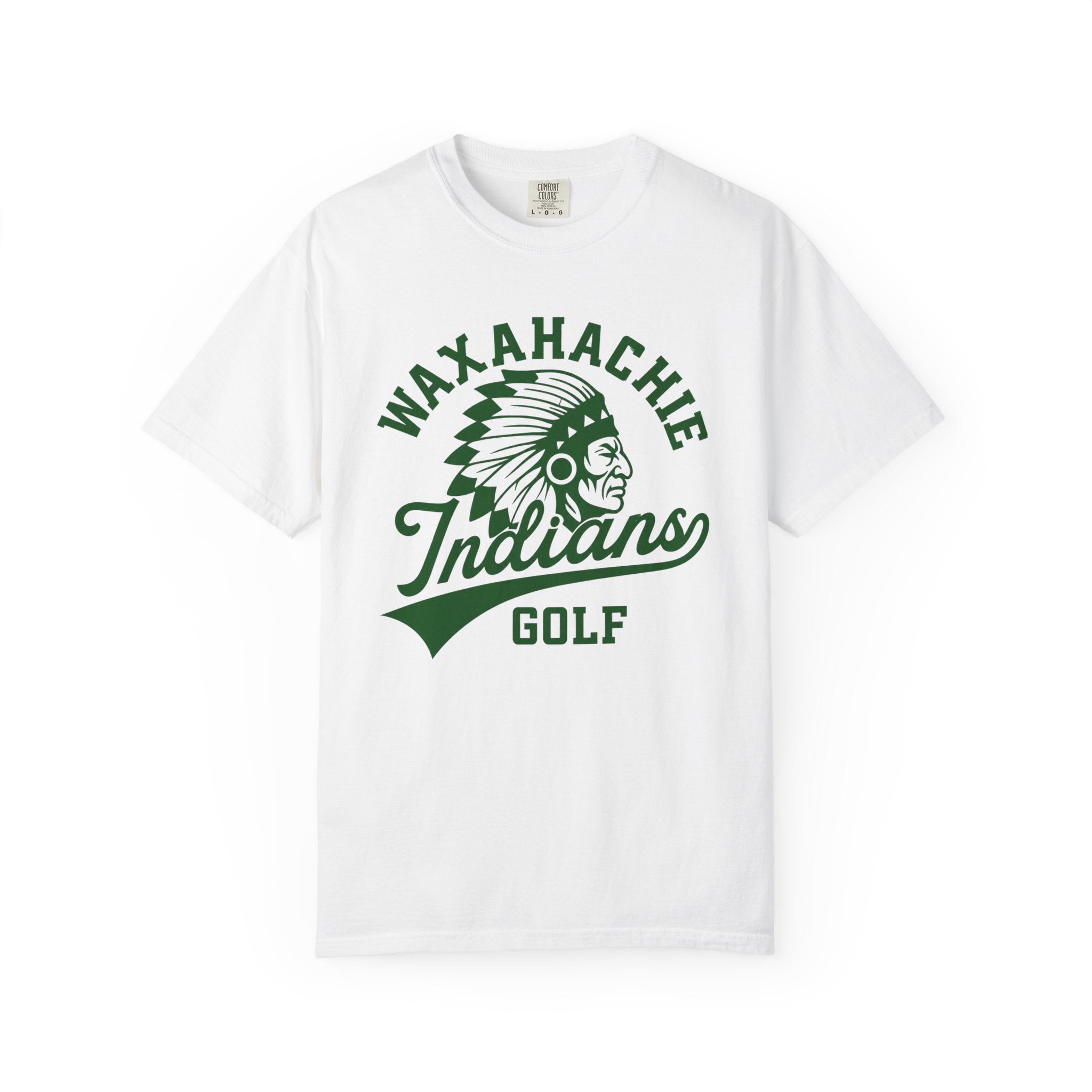 Waxahachie Indians Golf Comfort Colors T-Shirt