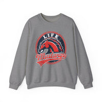 Life Mustangs Vintage Mascot Sweatshirt