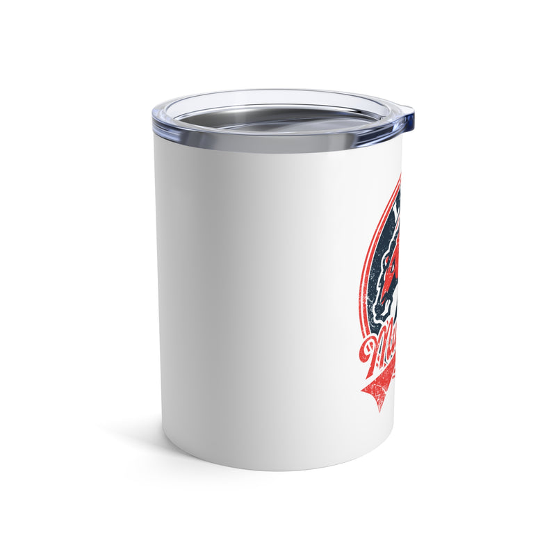 Life Mustangs Vintage Mascot 10oz Tumbler