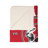 Tomball Cougars Sherpa Blanket