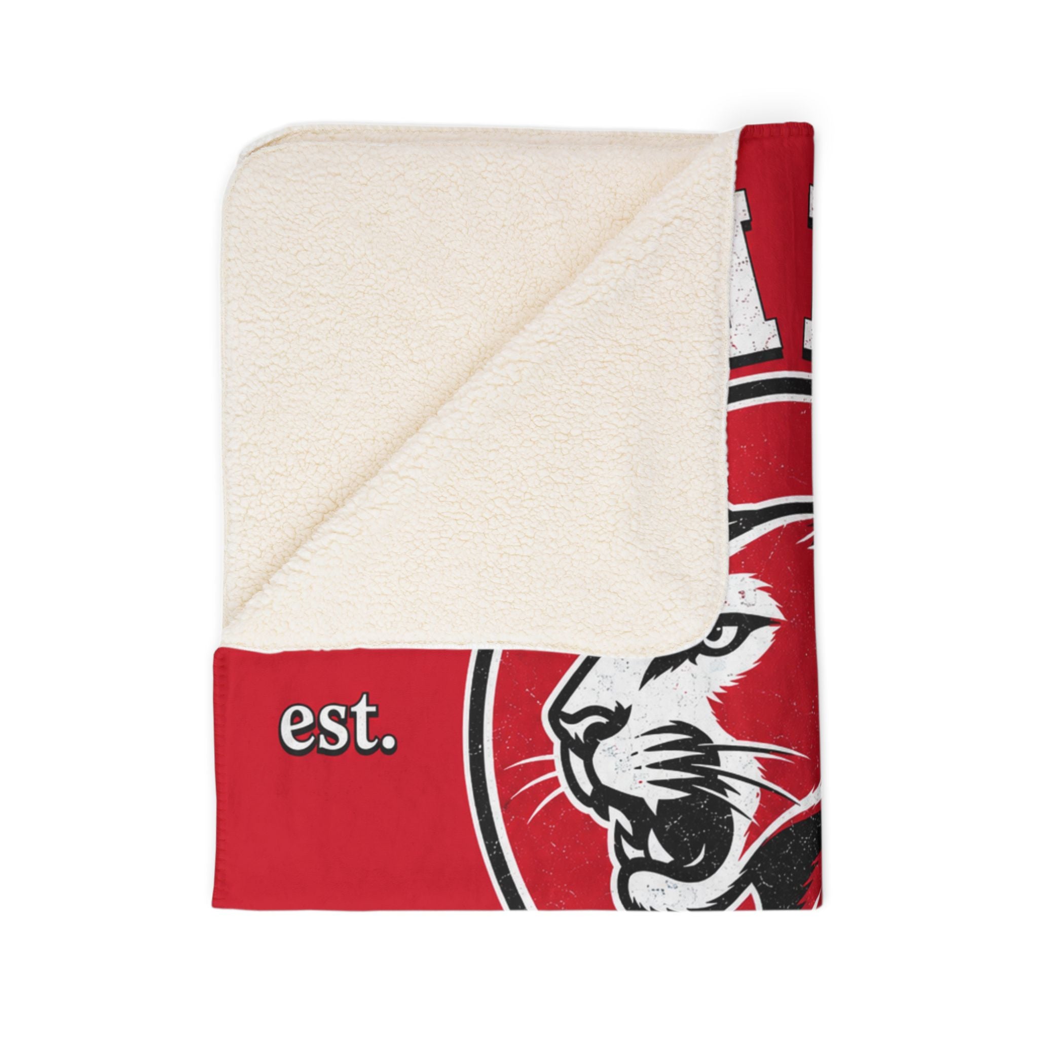 Tomball Cougars Sherpa Blanket