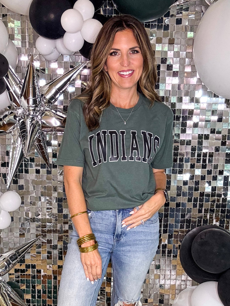 Indians Green Comfort Wash T-Shirt PREORDER