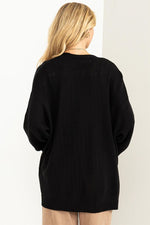 Open Front Cardigan Sweater