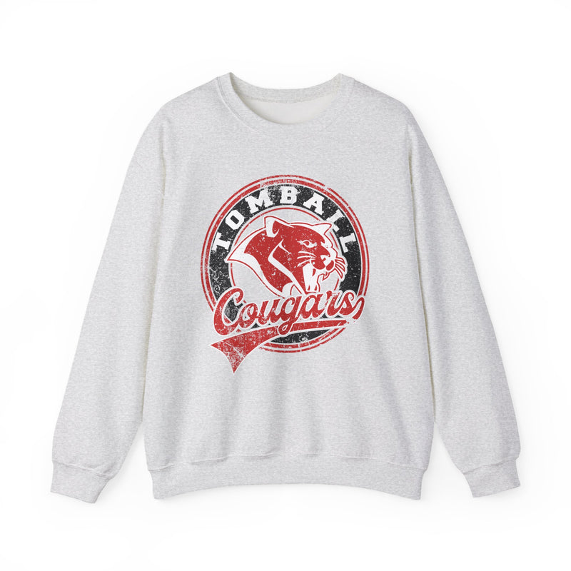 Tomball Cougars Vintage Mascot Sweatshirt