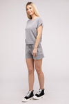 Casual Cotton Shorts Set