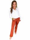 Judy Blue Terracotta Mid Rise Slim Bootcut Jeans
