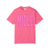 Pink MIDLO Comfort Colors Tee