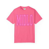 Pink MIDLO Comfort Colors Tee