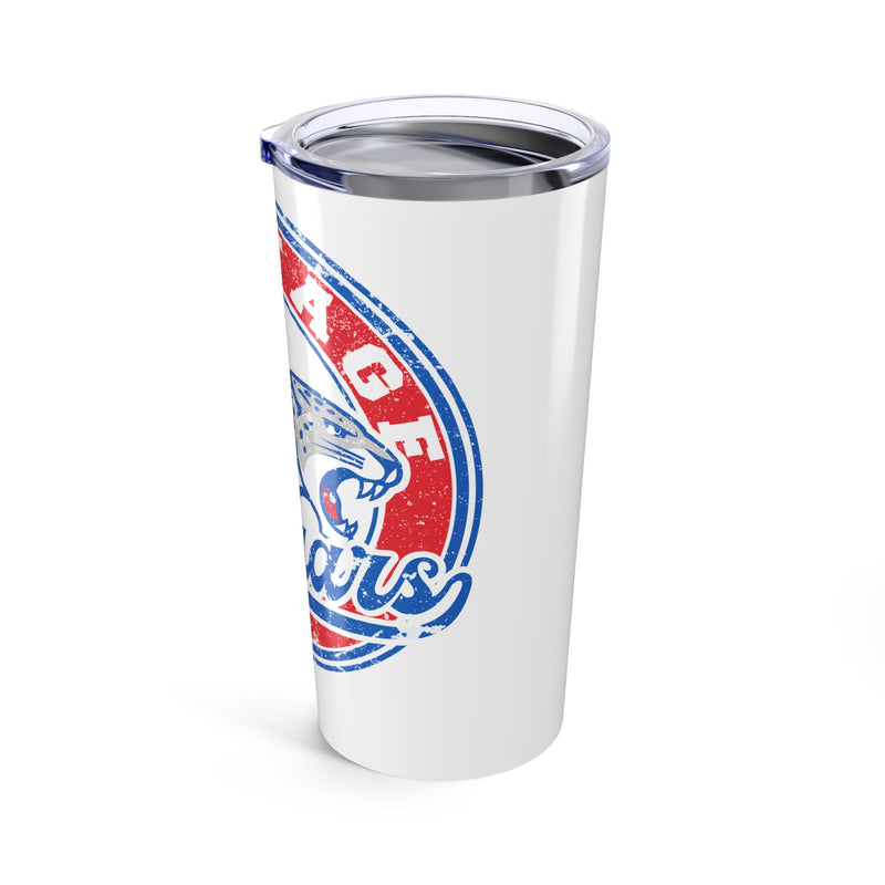 Heritage Jaguars Vintage Mascot 20 Ounce Tumbler