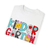 KINDERGARTEN School Font Comfort Colors Tee