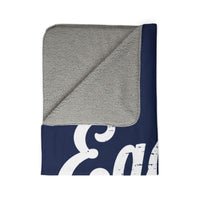 Eagles Script Sherpa Blanket
