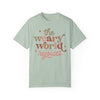 The Weary World Rejoices Comfort Colors Tee