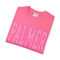 Pink Palmer Comfort Colors Tee