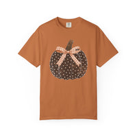 Polkadot Pumpkin Comfort Colors T-shirt