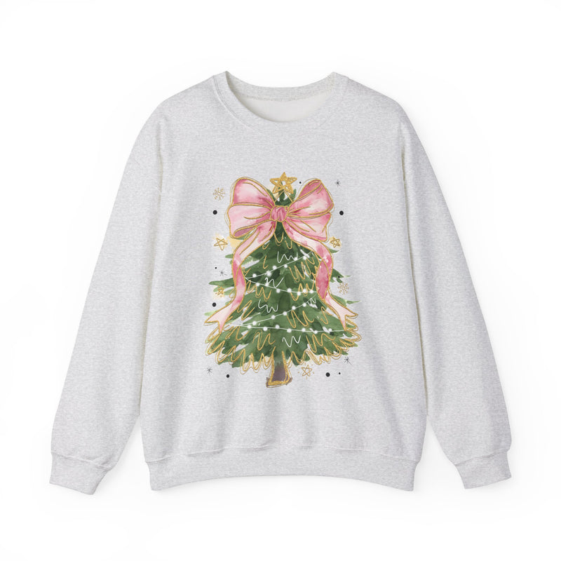 Preppy Christmas Tree Sweatshirt