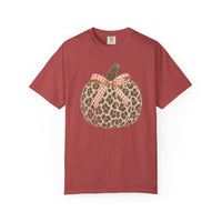 Leopard Pumpkin Comfort Colors T-shirt