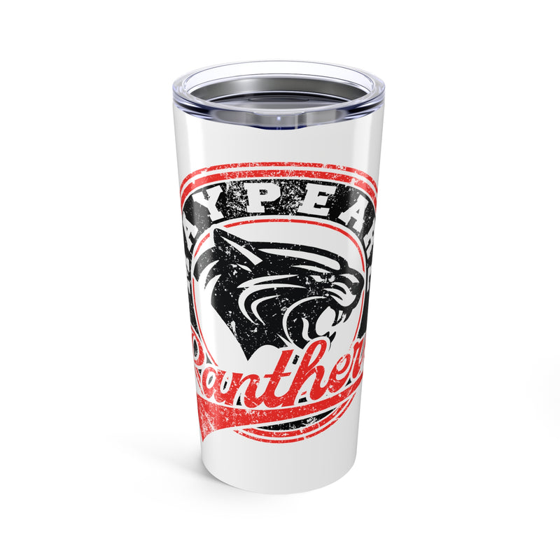 Maypearl Panthers Vintage Mascot 20 Ounce Tumbler