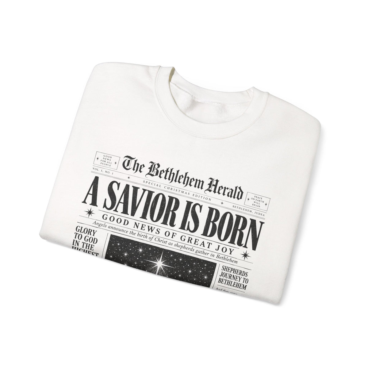 Bethlehem News Sweatshirt