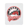 Legacy Broncos Vintage Mascots Sherpa Blanket