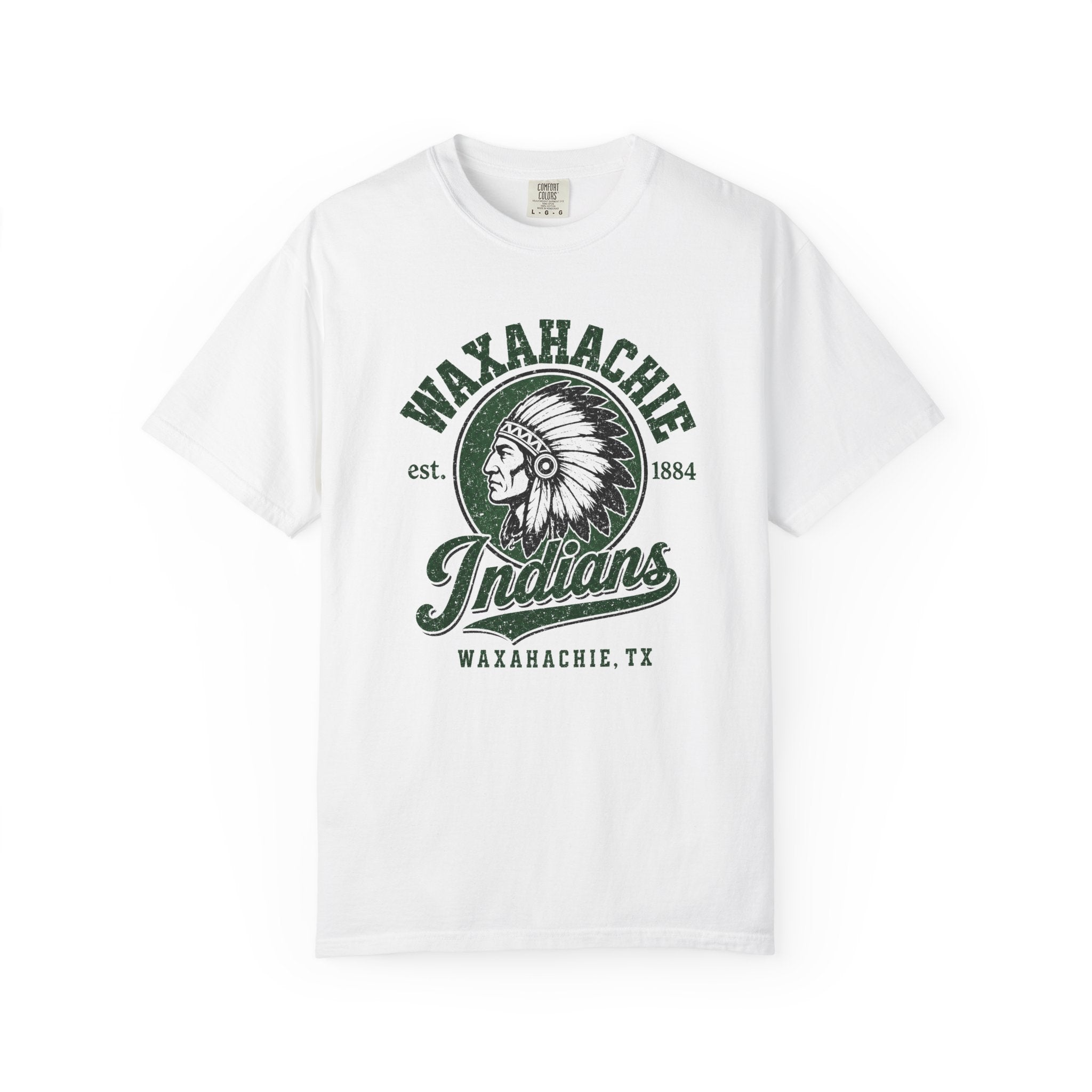 Waxahachie Indians Est 1894 Comfort Colors T-Shirt
