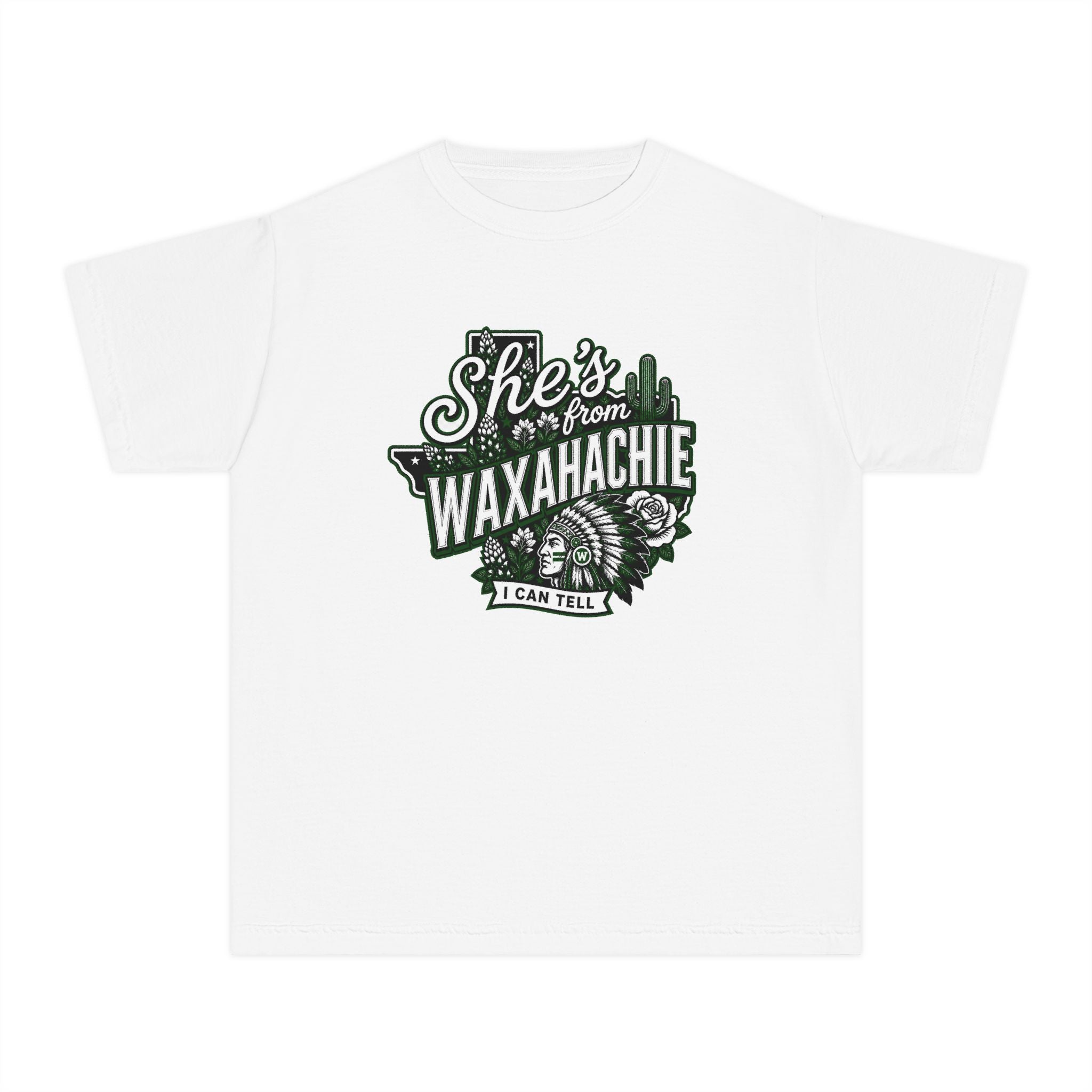 YOUTH She's From Waxahachie Comfort Colors T-shirt
