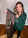 Opaque Fleece Tights