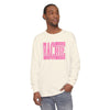 Pink Hachie Comfort Colors Long Sleeve Tee