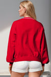 Sequin Nutcracker Bow Cardigan