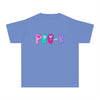 YOUTH Pre-K Heart Font Comfort Colors Tee