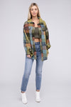 Multicolor Check Shirt Jacket