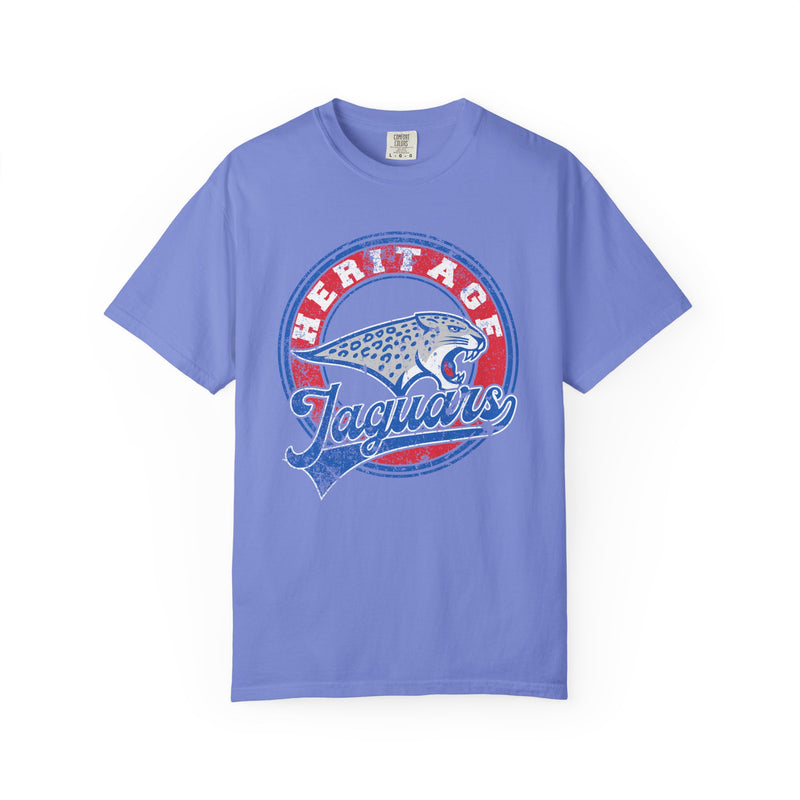 Heritage Jaguars Vintage Mascot Comfort Colors T-Shirt