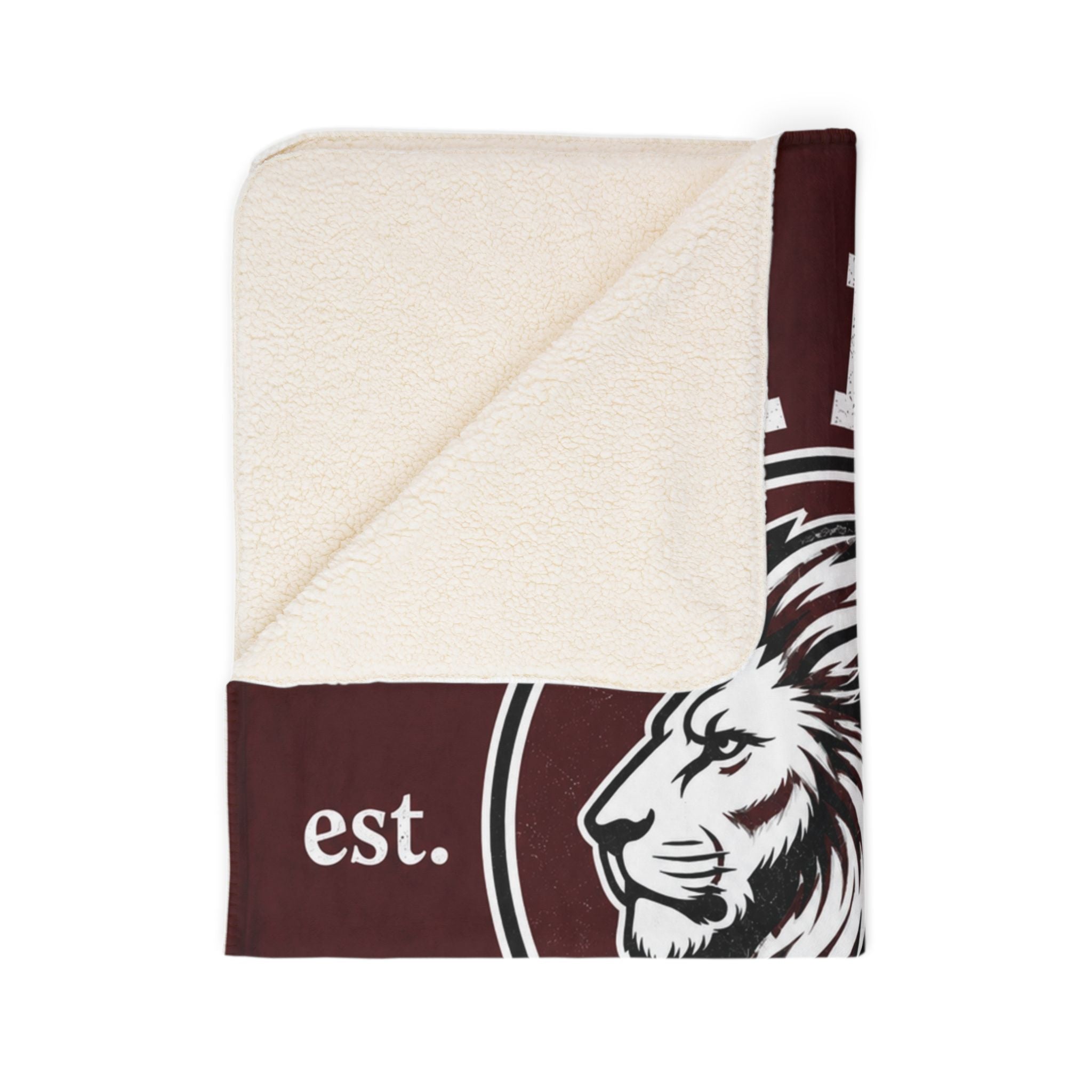 Ennis Lions Sherpa Blanket