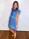 Umgee Mixed Print Dress