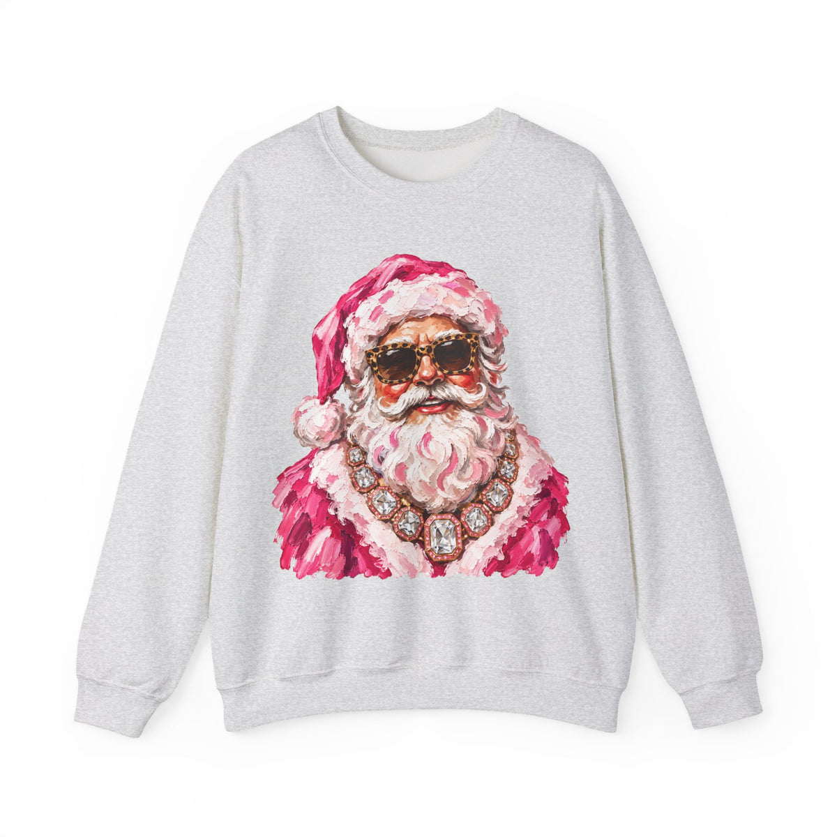 Pink Glam Santa Sweatshirt