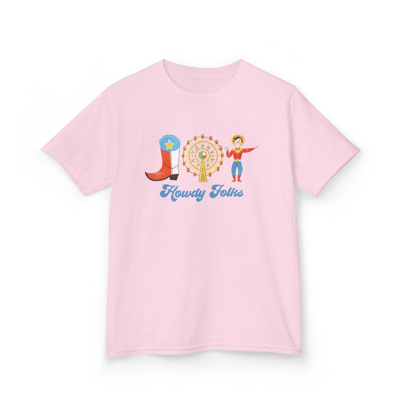 YOUTH Howdy Folks Gildan Tee