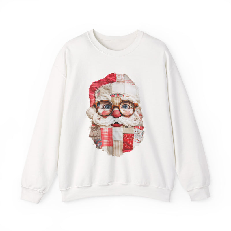 Quilted Santa Sweatshirt