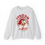 Red Santa Christmas Vibes Sweatshirt