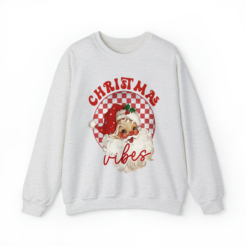 Red Santa Christmas Vibes Sweatshirt