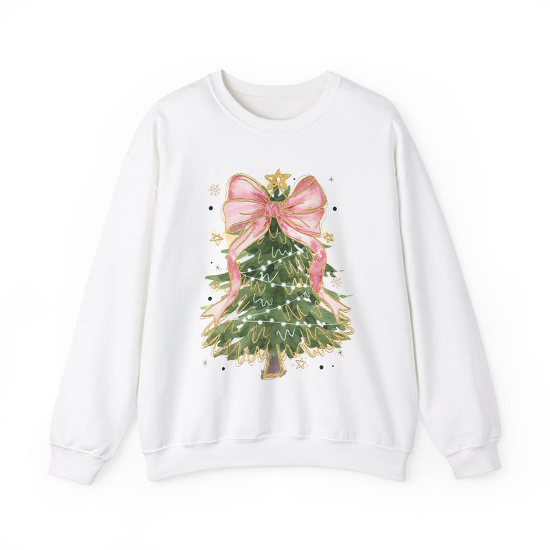 Preppy Christmas Tree Sweatshirt