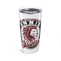 Ennis Lions Vintage Mascot 20 Ounce Tumbler