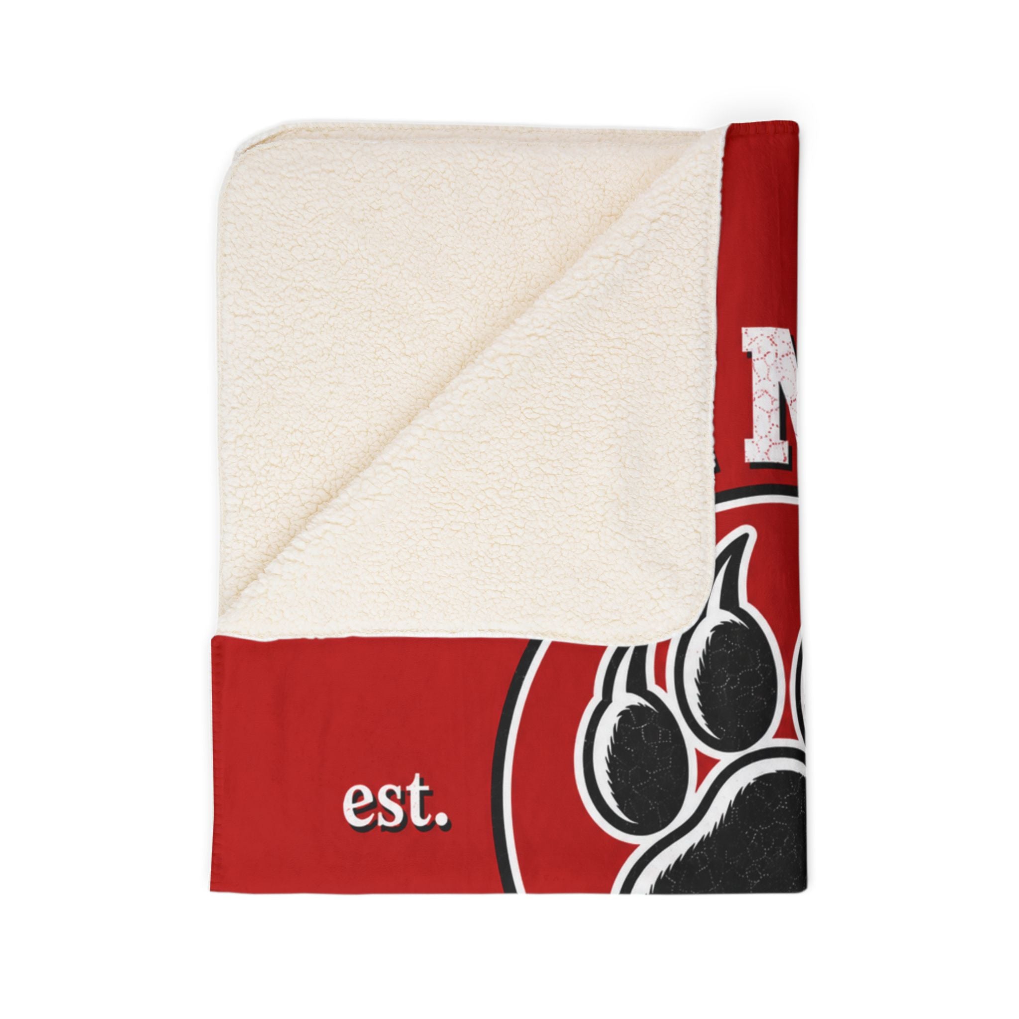 Olney Cubs Sherpa Blanket