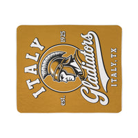 Italy Gladiators Sherpa Blanket