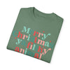 Merry Christmas Ya Filthy Animal Comfort Colors Tee