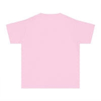 Youth Pink Jolly Santa Comfort Colors Tee