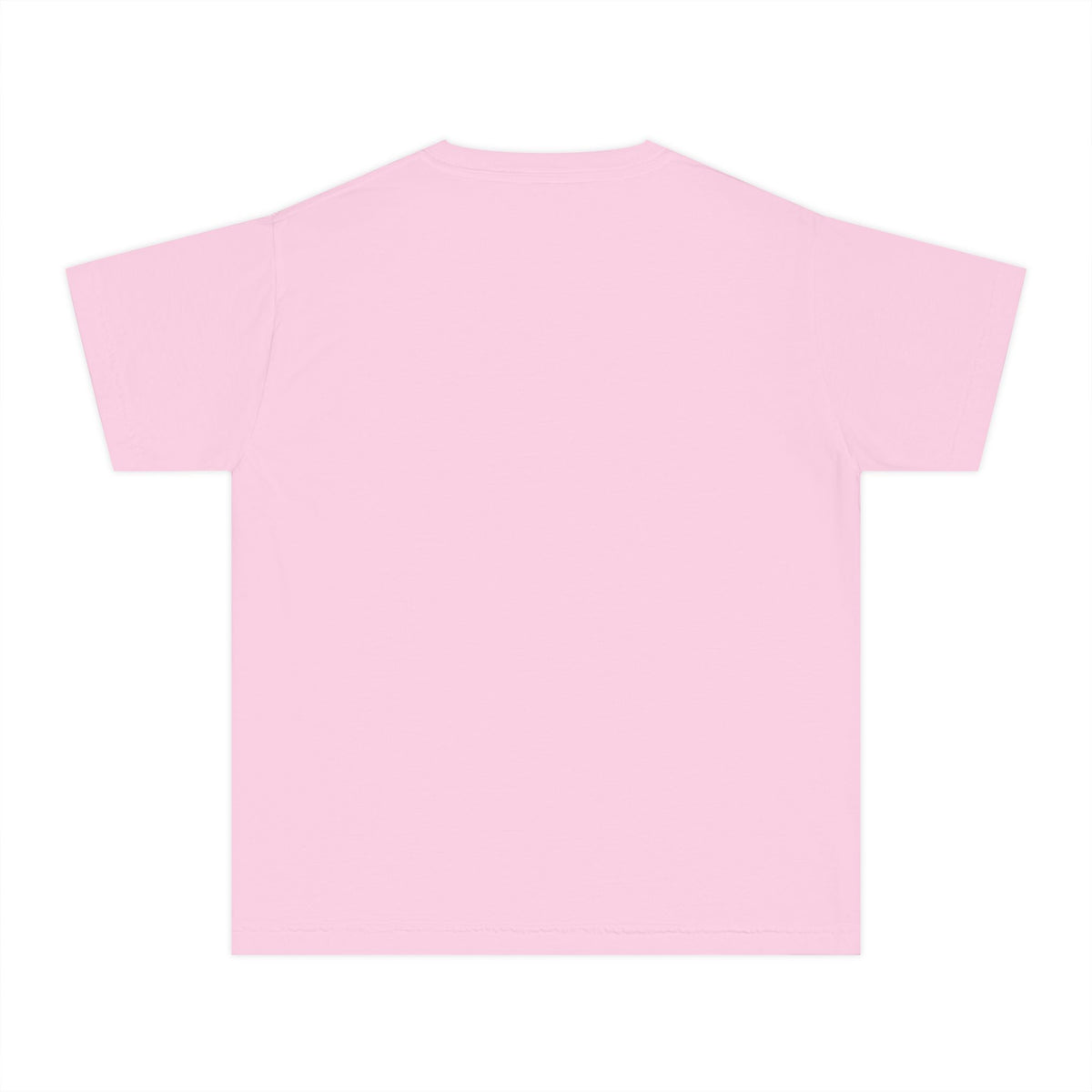 Youth Pink Jolly Santa Comfort Colors Tee