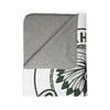Waxahachie One Tribe Sherpa Blanket in White