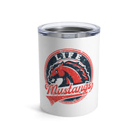 Life Mustangs Vintage Mascot 10oz Tumbler