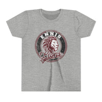 YOUTH Ennis Lions Vintage Mascot Bella Canvas T-Shirt